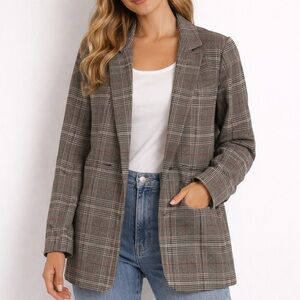 Philosophy Plaid Blazer